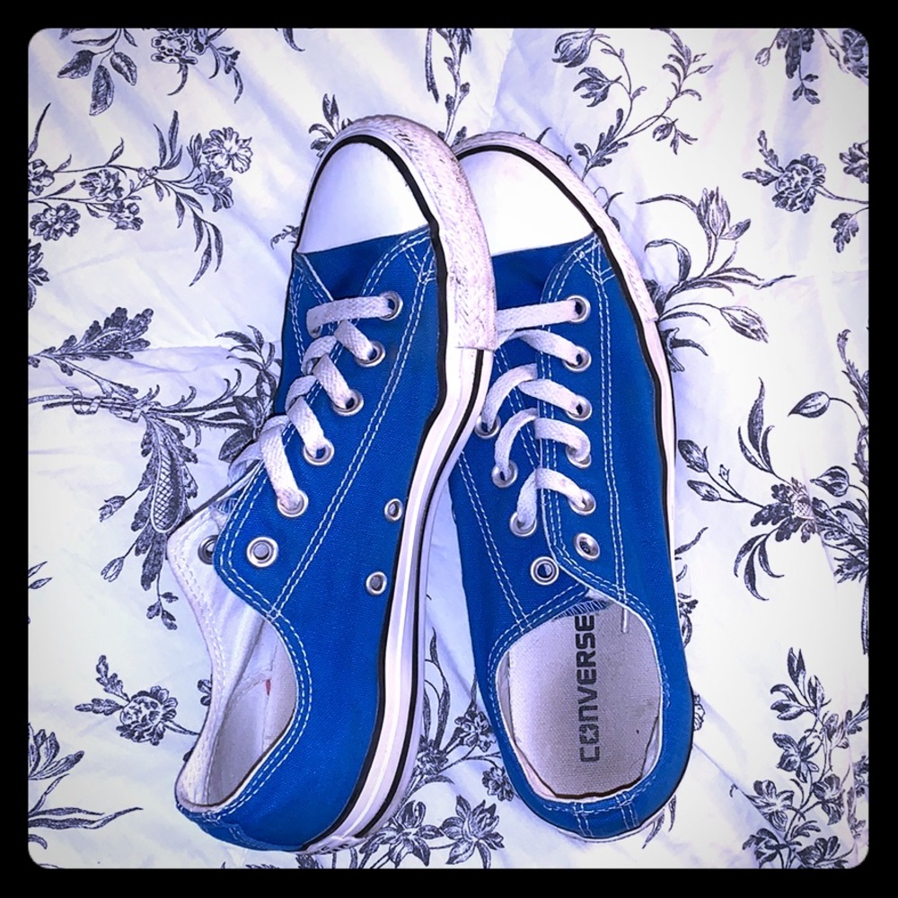 Royal Blue Converse size 9